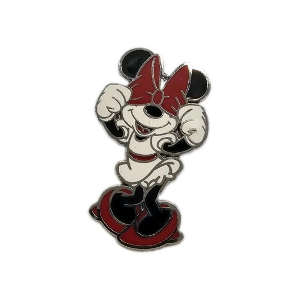 Disney pin 126171 Minnie Mouse Rocking the Dots dress shoes bow peek a boo